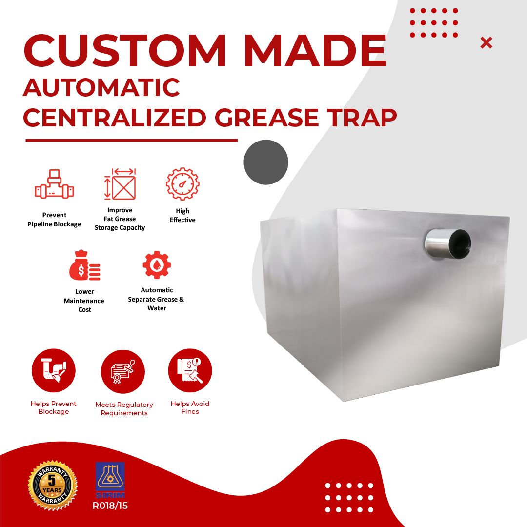 Custom Made Automatic Centralized Grease Trap