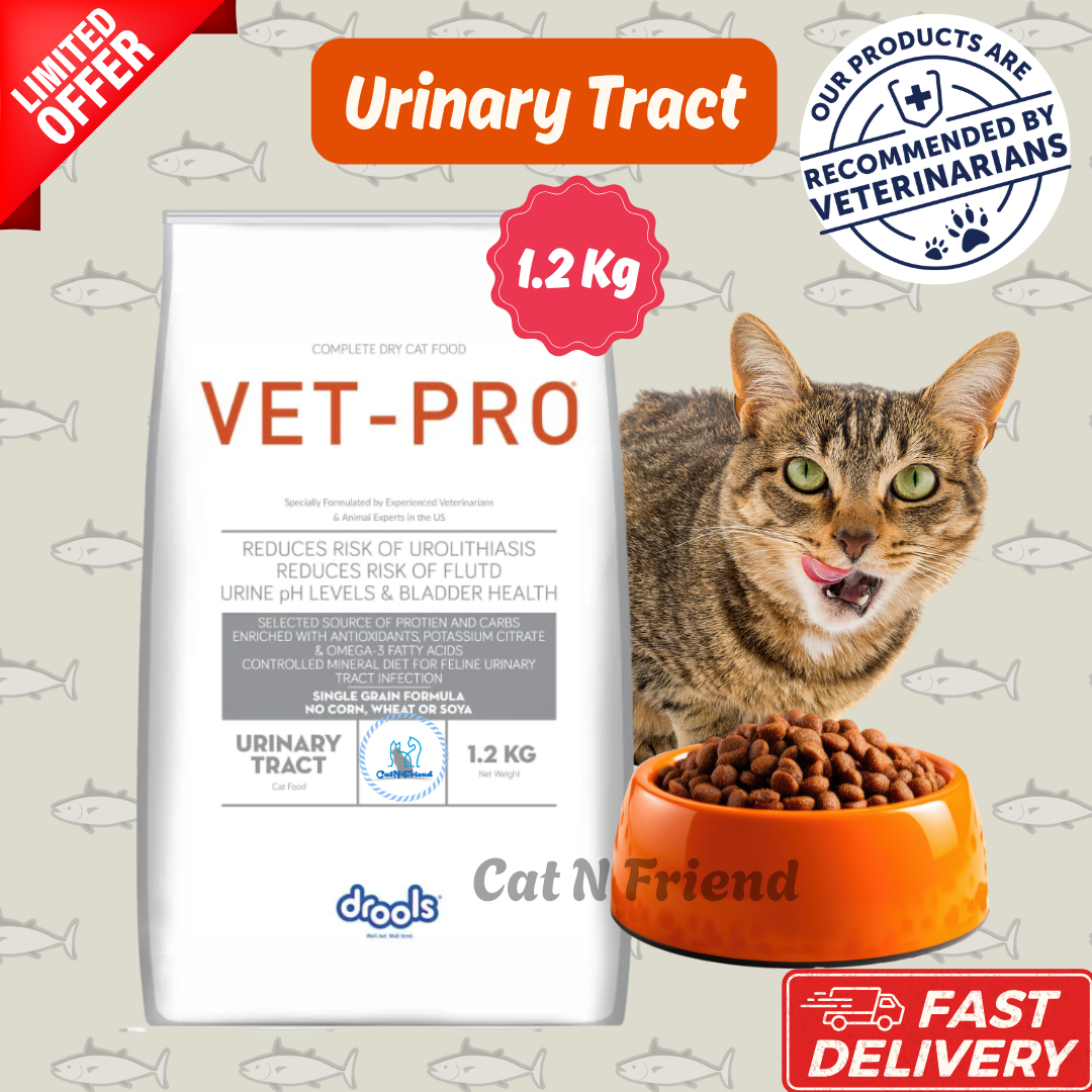 Vet-Pro Feline Urinary Tract Dry Cat Food 1.2kg