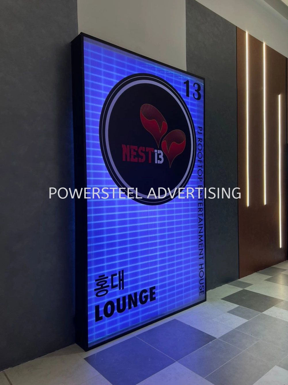 Customize/ LED Signage/ Front Lit/ Metal Structure Box Up/ Cut Out ...