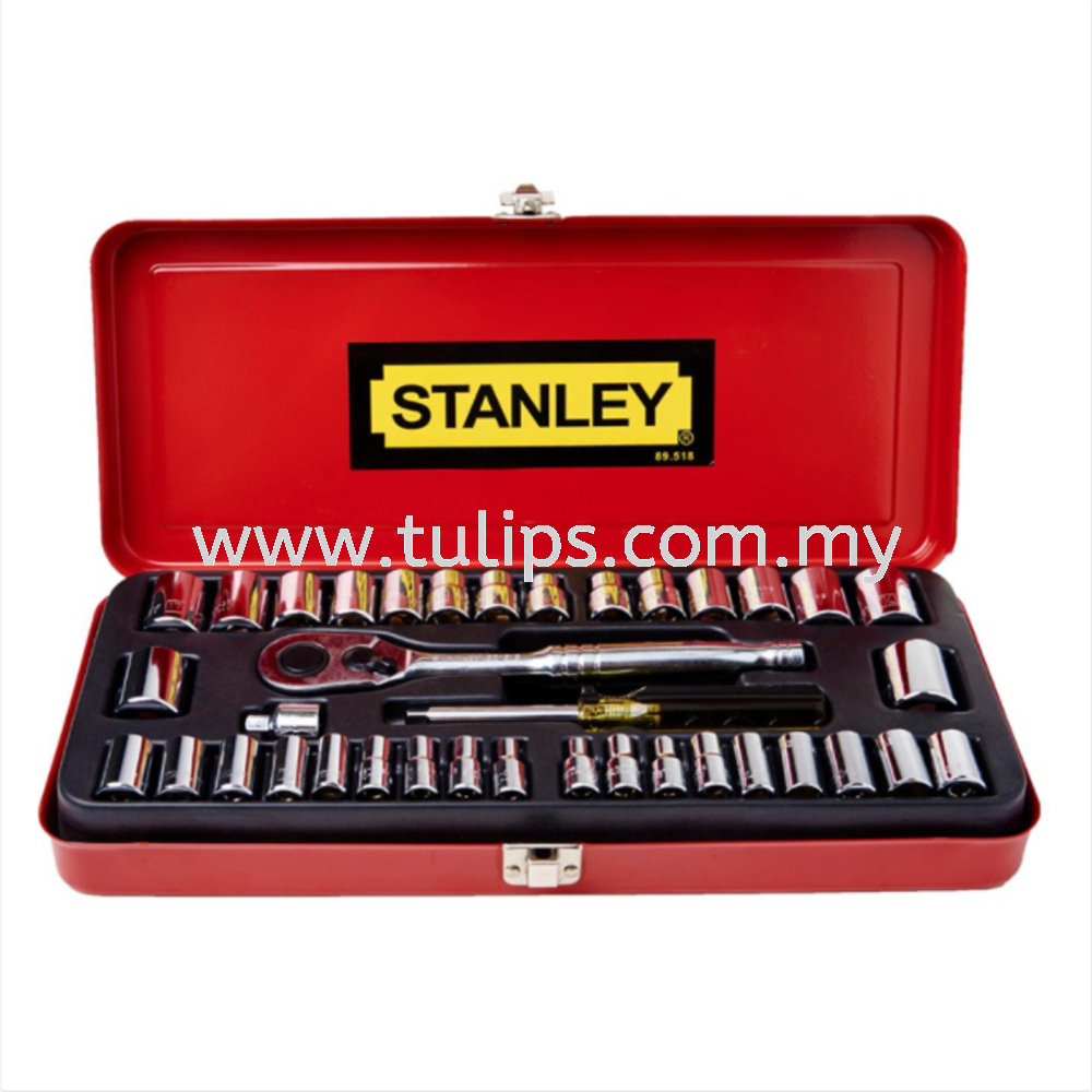 37-Piece 1/4" & 3/8" Drive Socket Set (Metric & Imperial)