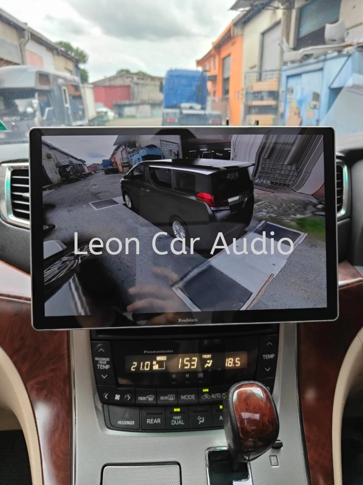 Leon Toyota Vellfire Alphard anh20 OEM 13" android wifi gps 360 camera player