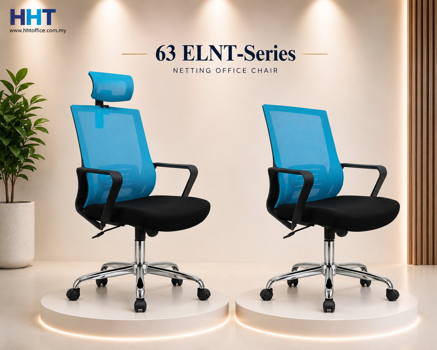63ELNT Series - Affordable Mesh Chair (HB | MB | VC)