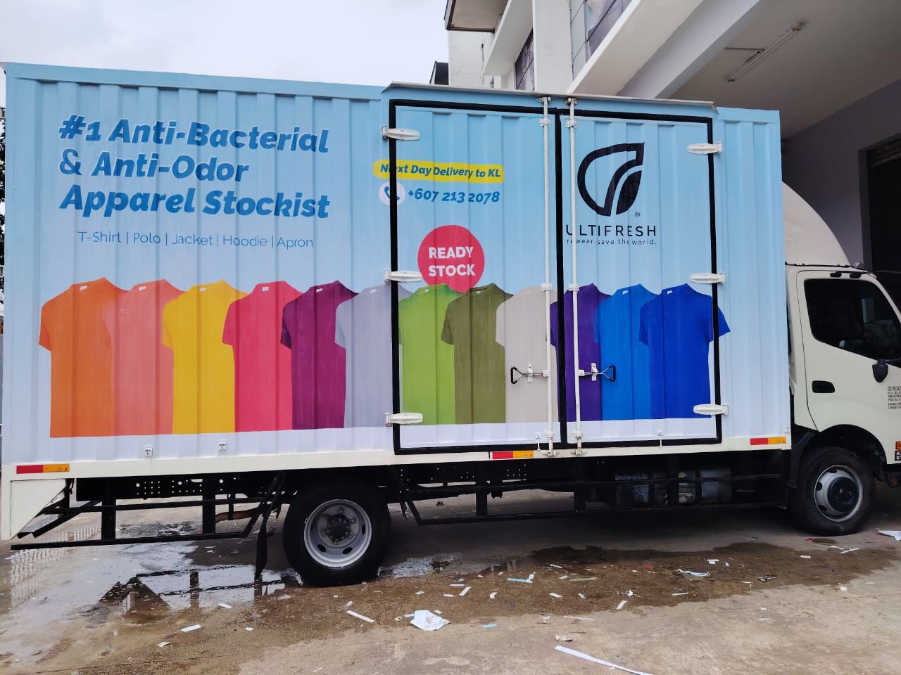 Vehicle Branding Solutions | Professional Box Truck Sticker Specialist at Seberang Jaya, Kulim & Kuala Kangsar