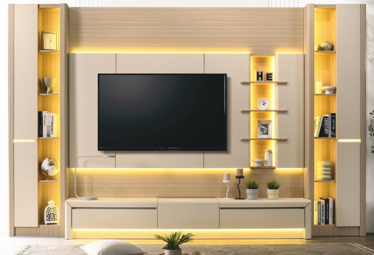 VD-2099 WALL STAND TV CABINET SET 1(LCD SERIES)