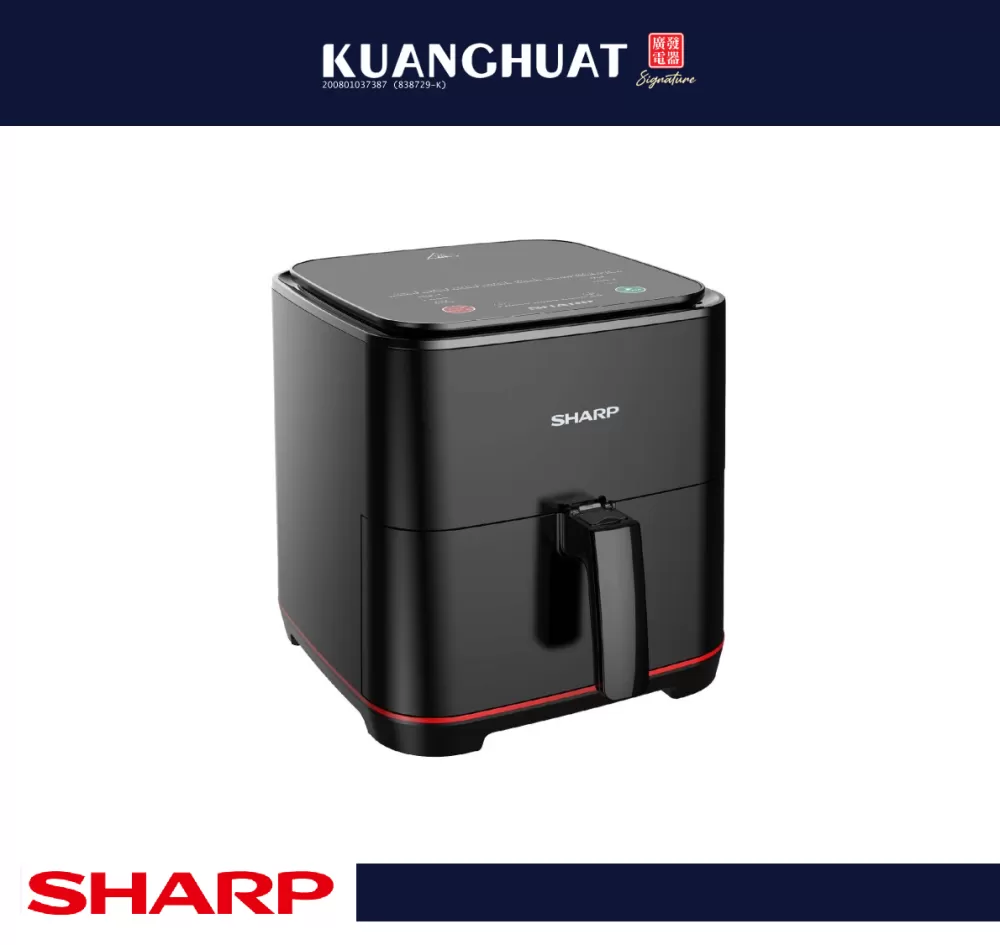 SHARP Air Fryer (5L) KFAF50MBK