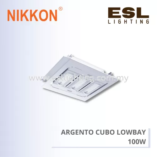 NIKKON Argento Cubo Lowbay 100W - CUBO 100W Recessed