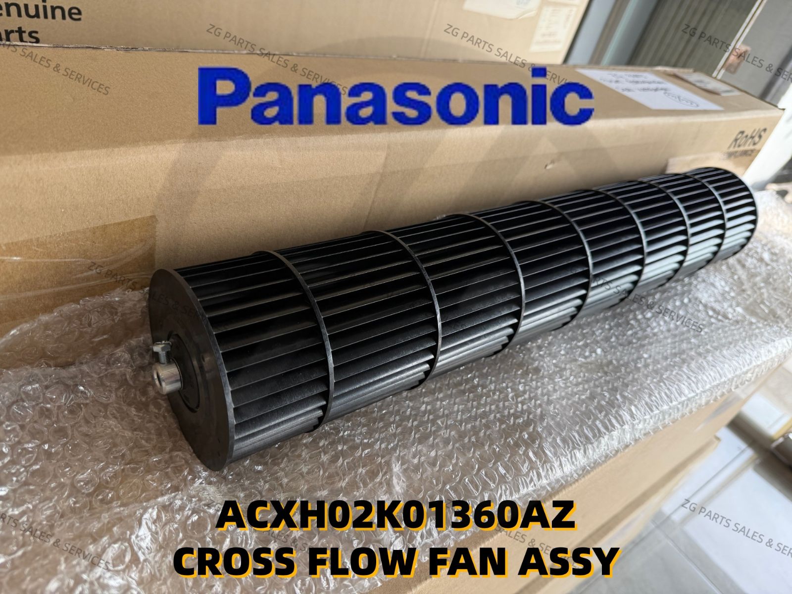 ACXH02K01360AZ CROSS FLOW FAN ASSY