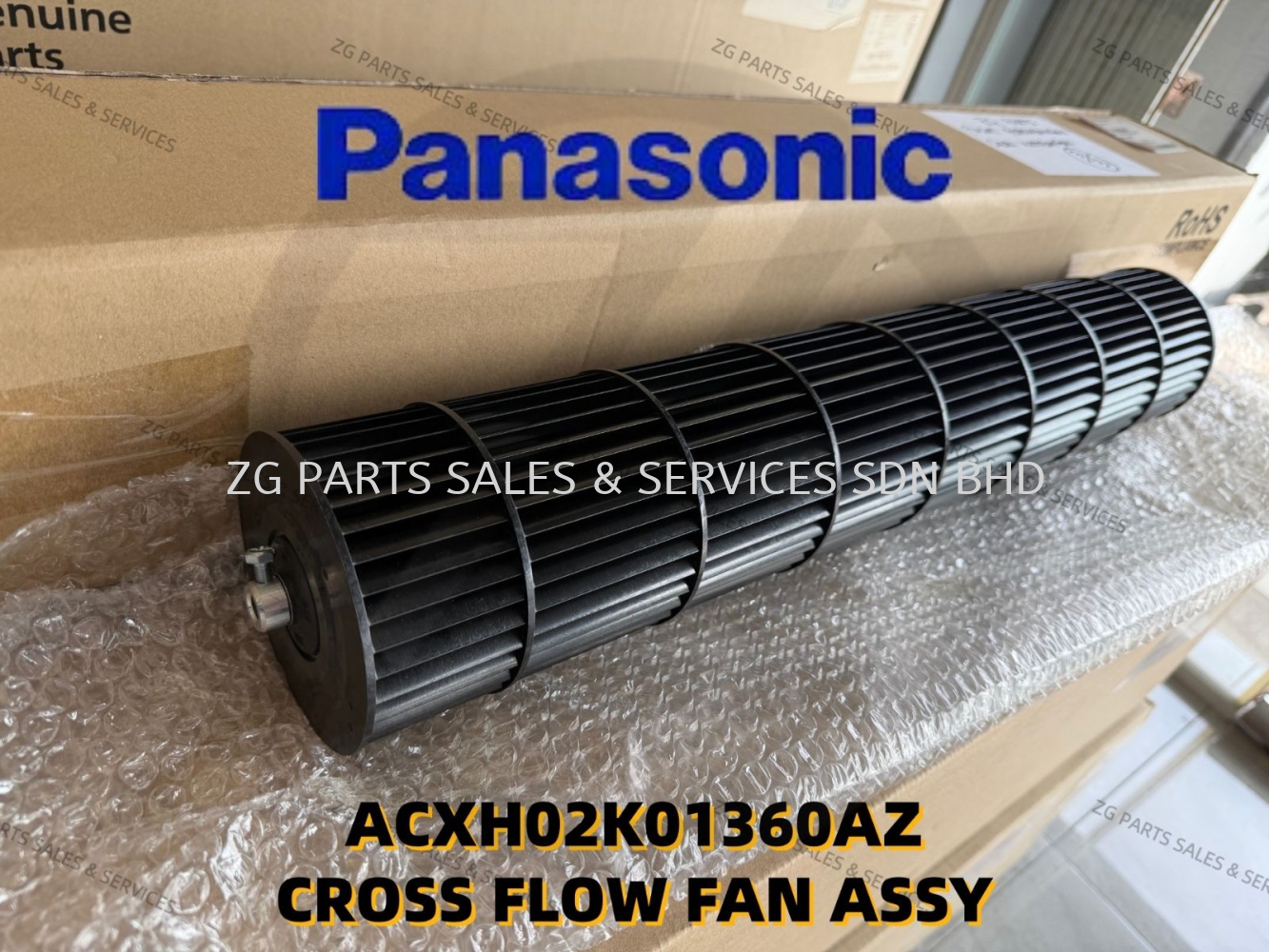 ACXH02K01360AZ CROSS FLOW FAN ASSY