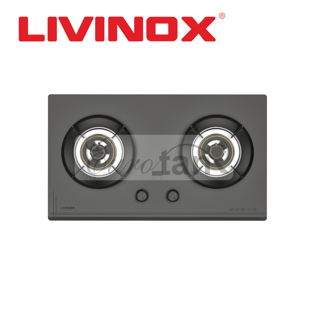 LIVINOX LGH-228T 2BF-FG Build - In Gas Hob