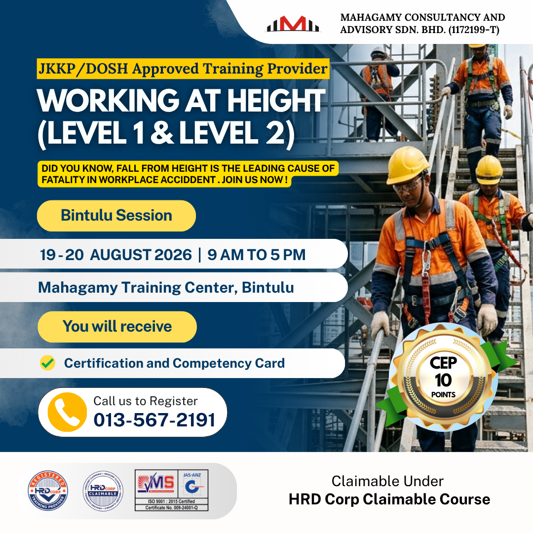 Work At Height (WAH) Level 1 & Level 2