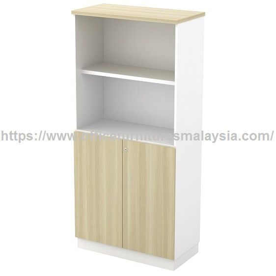 Classic Medium Height File Cabinet With Swinging Door OFSLMOD17E