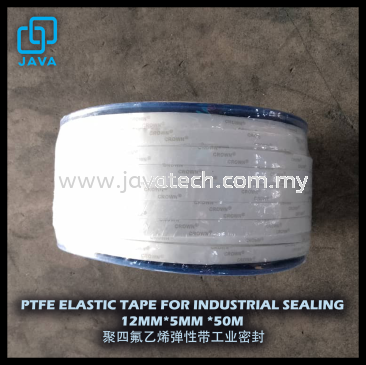 PTFE ELASTIC TAPE FOR INDUSTRIAL SEALING 12MM*5MM *50M