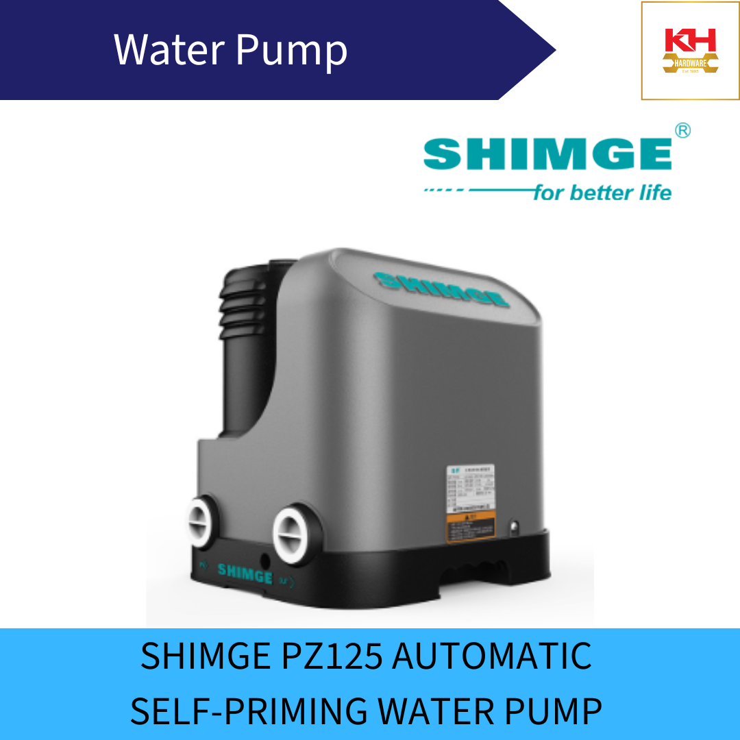 SHIMGE PZ125 Automatic Self-Priming Water Pump