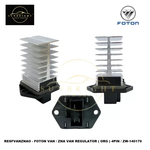 RESFVANZNAO - FOTON VAN / ZNA VAN REGULATOR ( ORG ) 4PIN / ZW-140179