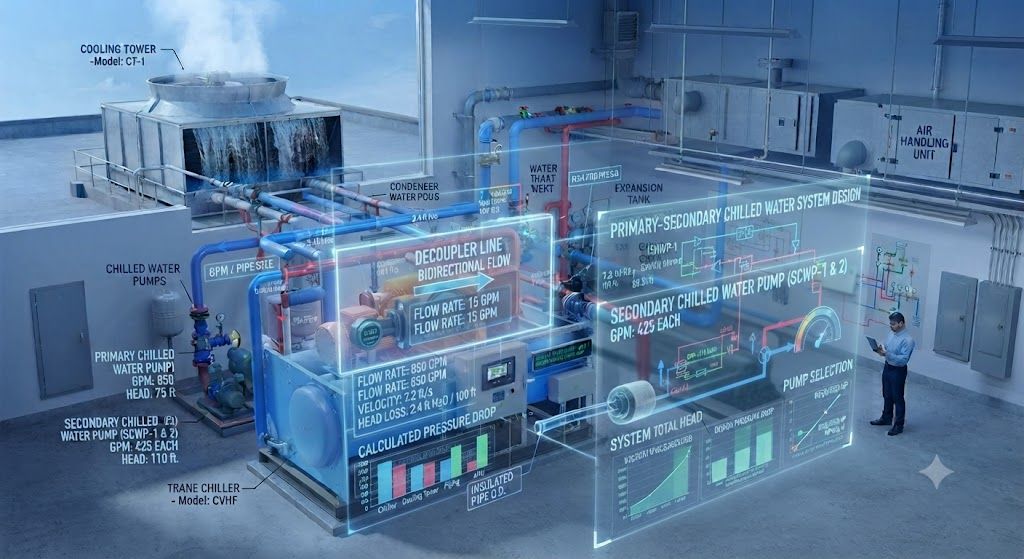 Primary-secondary pumping system design