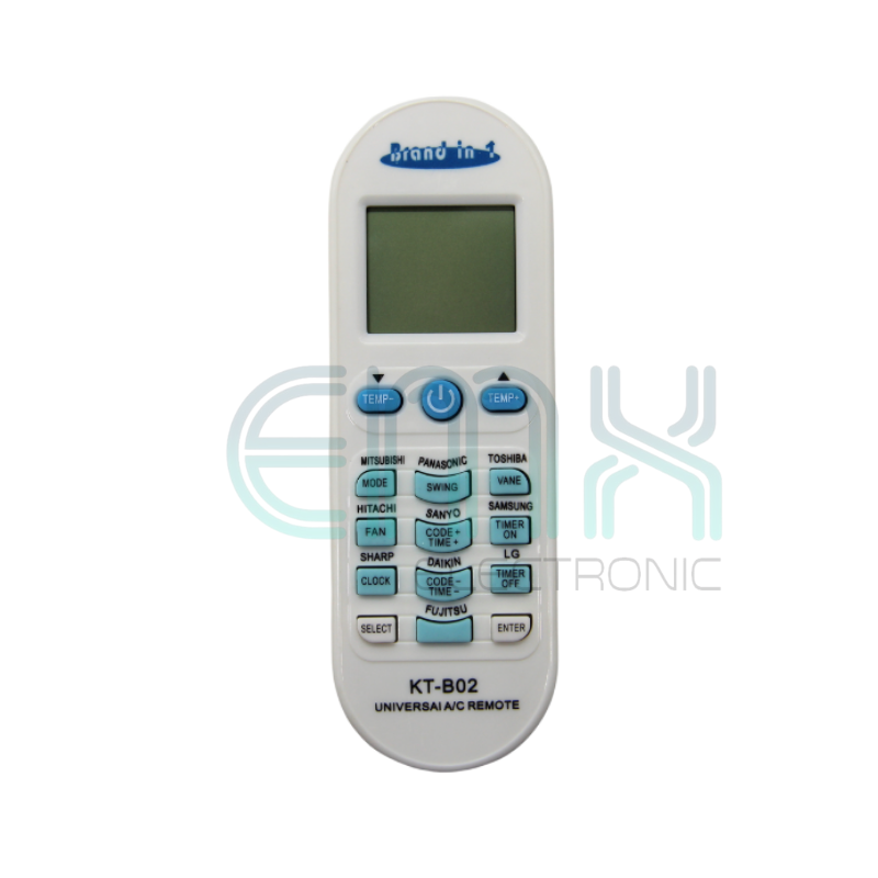 KT-B02 UNIVERSAL A/C REMOTE