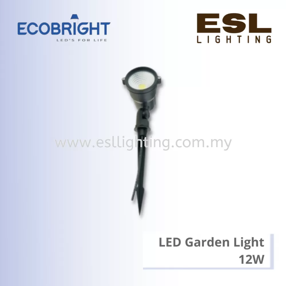 ECOBRIGHT LED Garden Spike Light 12W -EB GL95C02 IP66