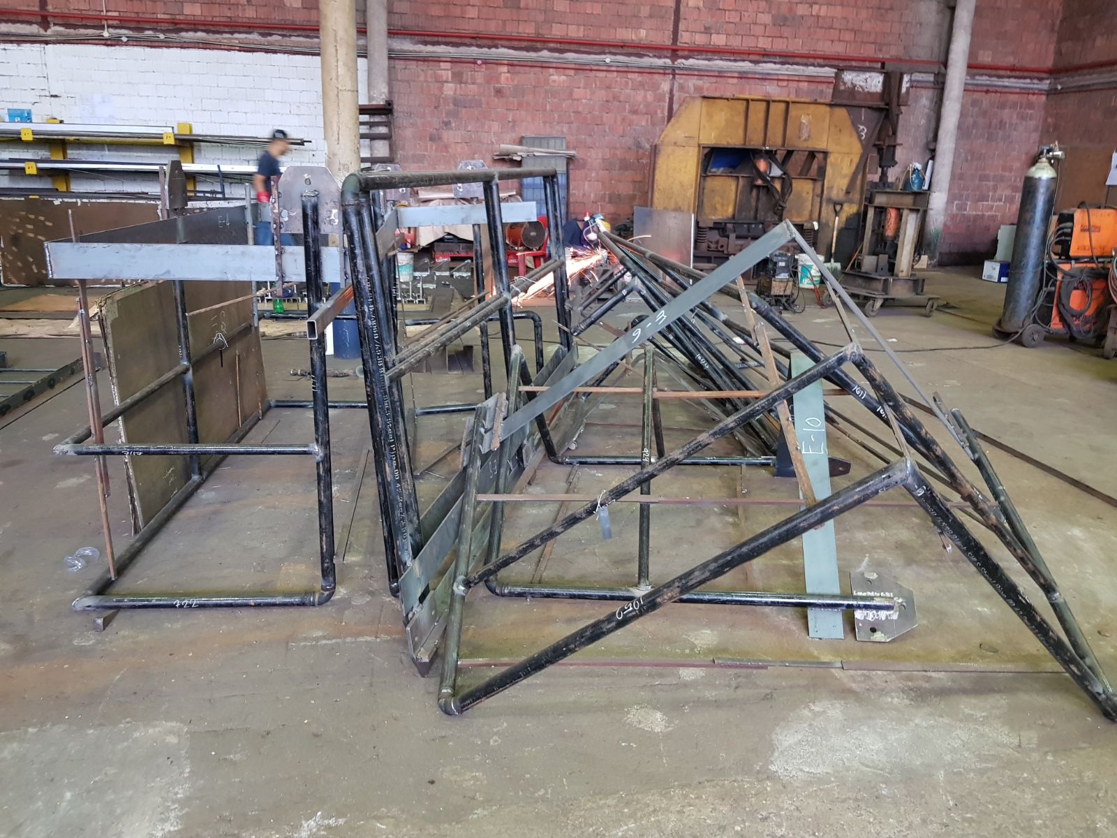 Metal Hand Railings for Offshore Platform