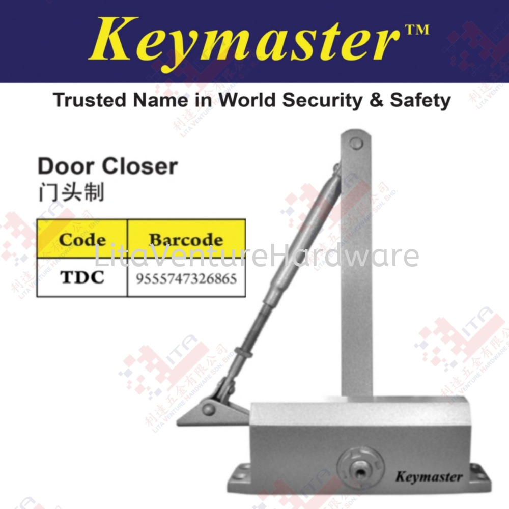 KEYMASTER BRAND DOOR CLOSER - TDC
