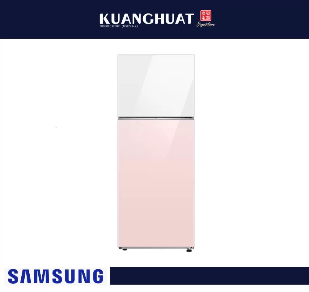 SAMSUNG Bespoke 476L Top Mount Freezer Refrigerator with Optimal Fresh+ RT47CB66448CME