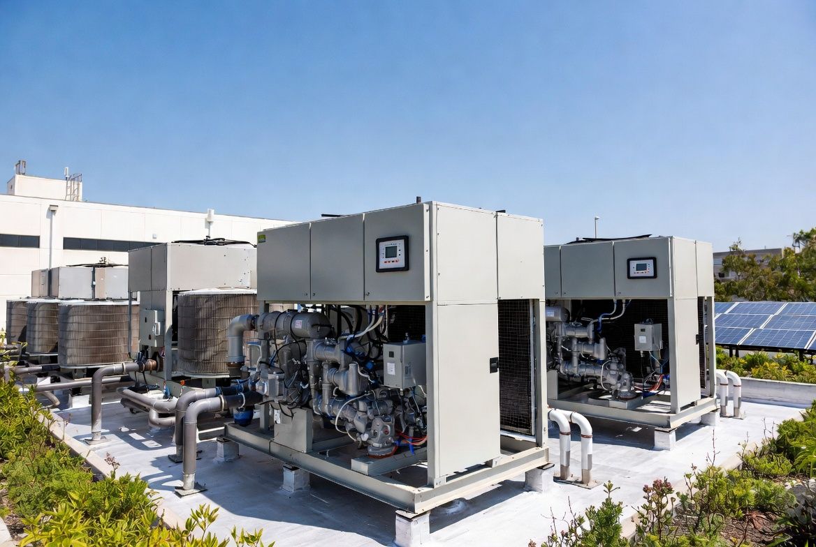 Energy-efficient commercial chiller upgrade