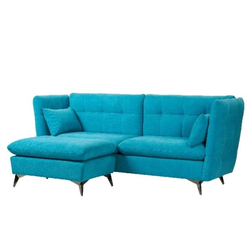 SHIRLEY Three-Seats Sofa-Bed Blue
