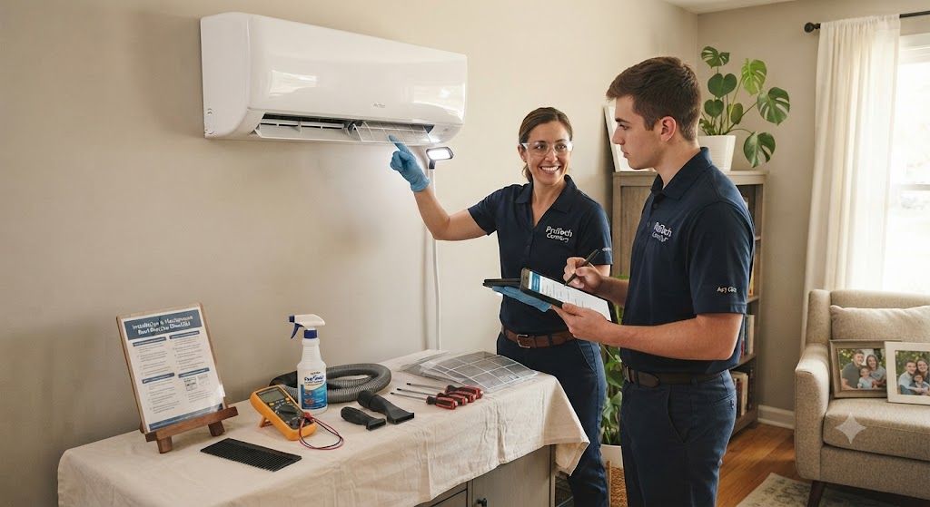 Air conditioning installation maintenance best practices