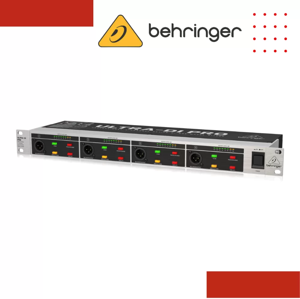 Behringer DI4000 V2 4-channel Active Direct Box
