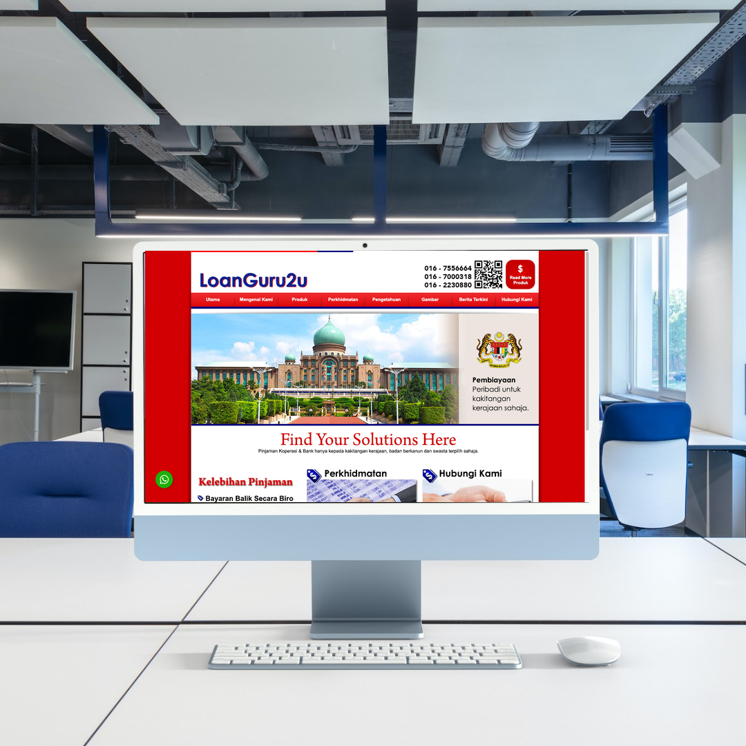 Loan Advisory Website Design & SEO | Kuala Lumpur