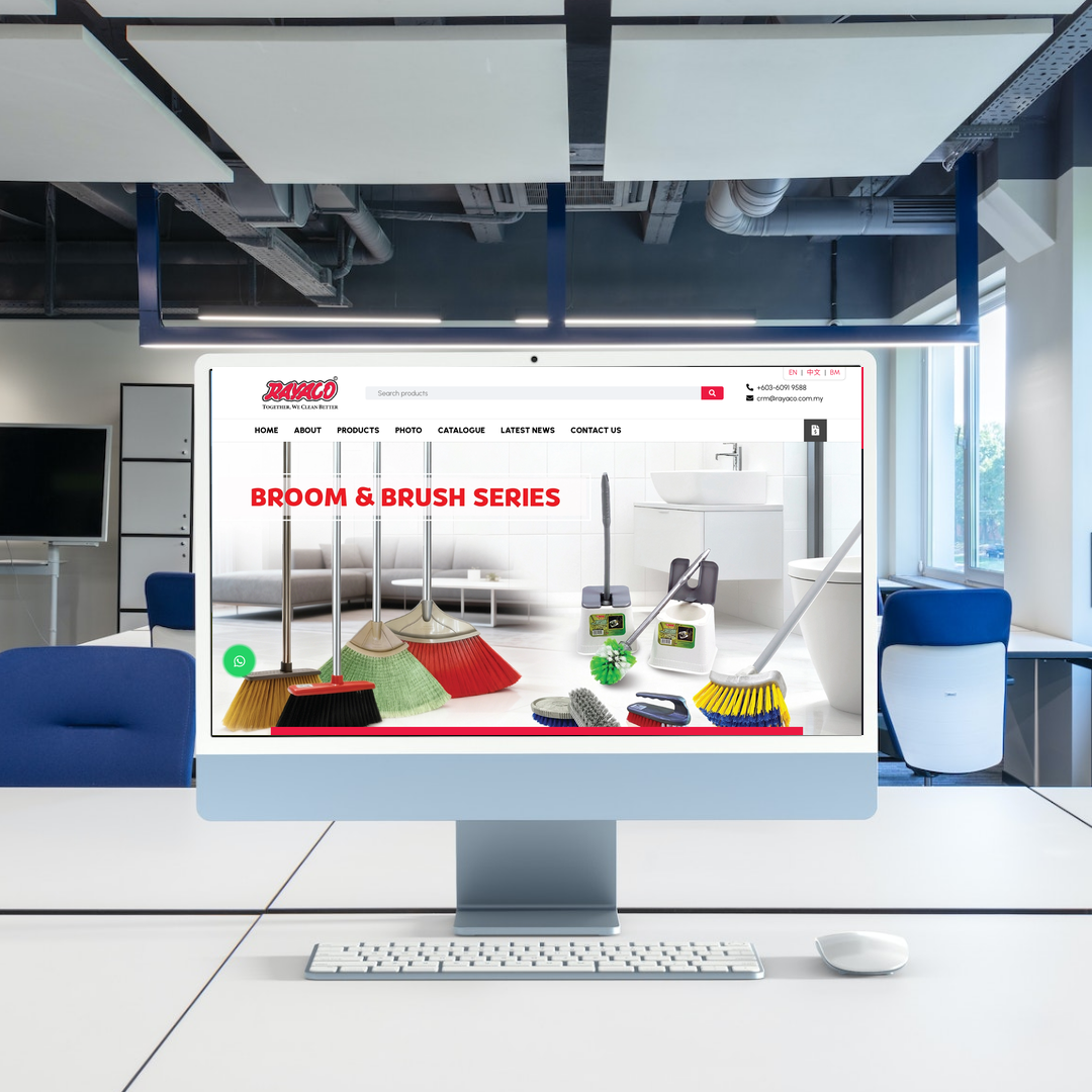 Broom Website Design & SEO Case Study | Selangor