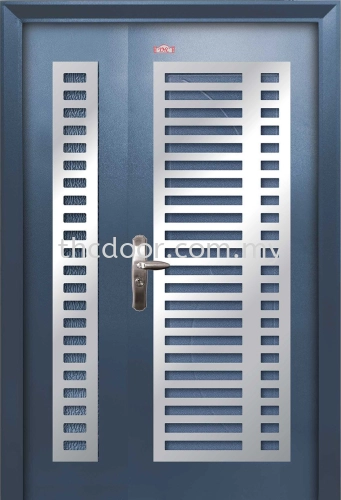 AP4-SS91 Security Door (Stainless Steel Grille)  