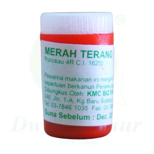 Serbuk Warna Merah Cap KMC x12 Unit