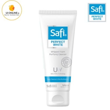 SAFI PERFECT WHITE WHIPPED FOAM PURIFYING CLEANSER 100g / 50g