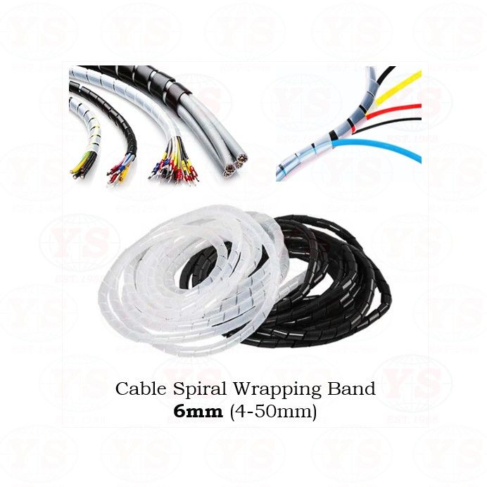 Cable Spiral Wrapping Band 6mm