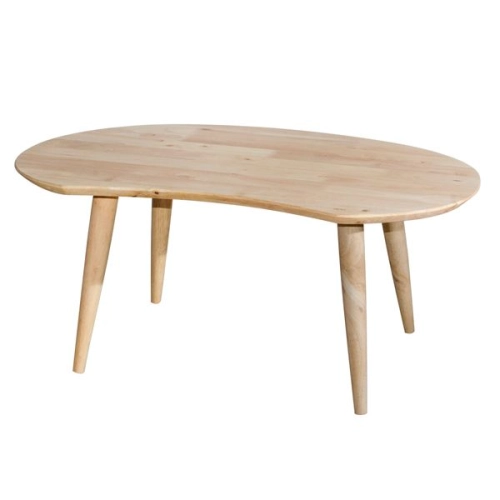 BEAN Shape Coffee Table Natural Signature