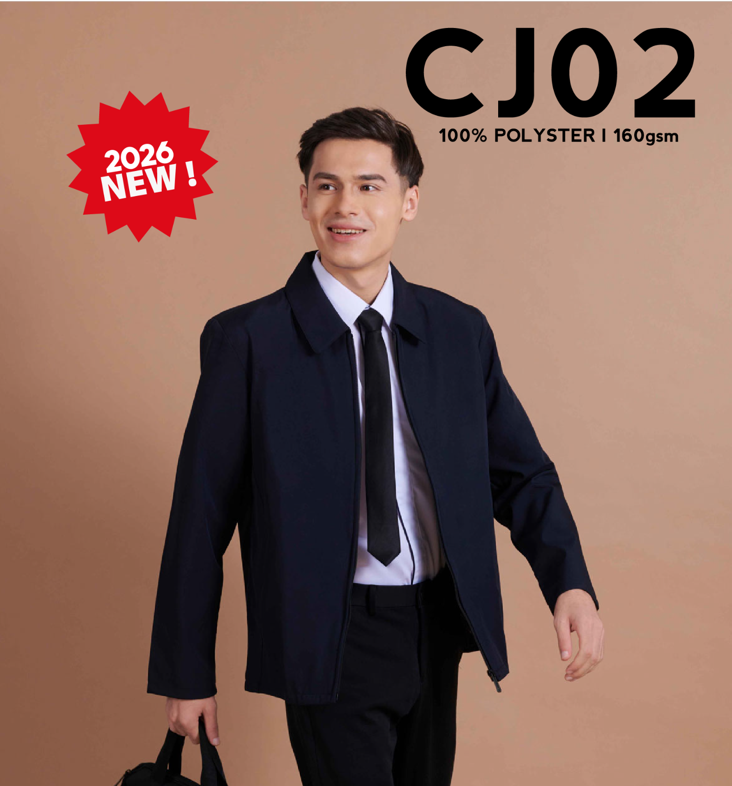 CJ02 Corporate Jacket Unisex Full-Zip