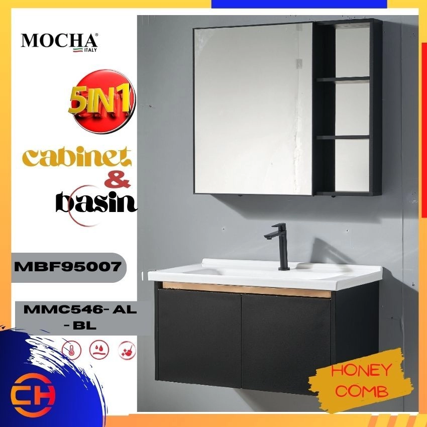 MOCHA MBF95007 BATHROOM FURNITURE ( CABINET AND BASIN) 