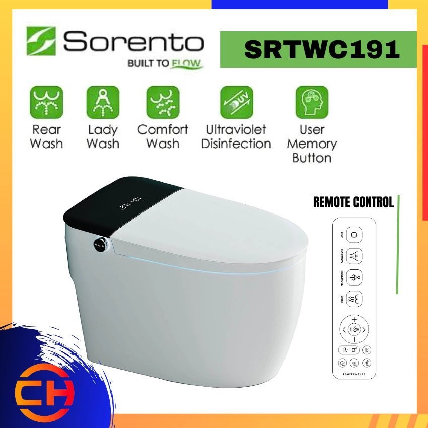 SORENTO INTELLIGENT WATER CLOSETS SRTWC191 