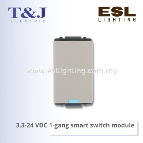 T&J DECO SERIES 3.3-24 VDC 1-gang smart switch module - W4201QL-bbbb / W4201QL-bbbb-SBL / W4201QL-bbbb-ST / W4201QL-bbbb-MSB / W4201QL-bbbb-MSL