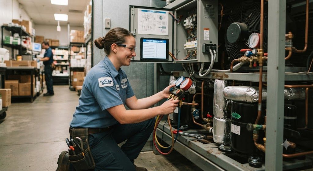 Refrigeration system preventive maintenance