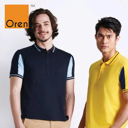Polo-Collar T-Shirt-Single Jersey-Unisex - SJ09