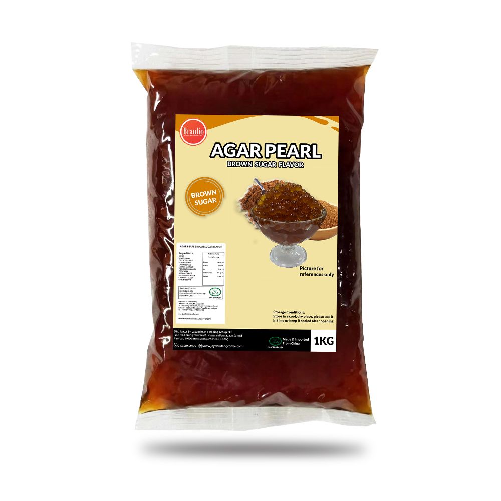 Agar Pearl (Brown Sugar) 1kg