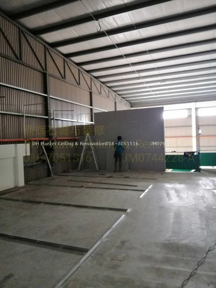 Factory Partitions and Dividers Renovation Service