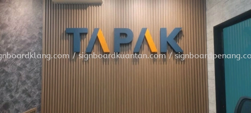 OFFICE 3D BOX UP LETTERING SIGNBOARD SUPPLIER AT PENANG