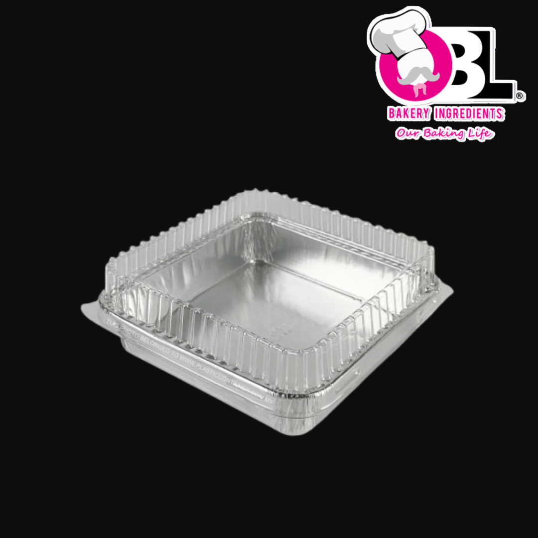 103947 4203P SQ ALUM TRAY 10'S
