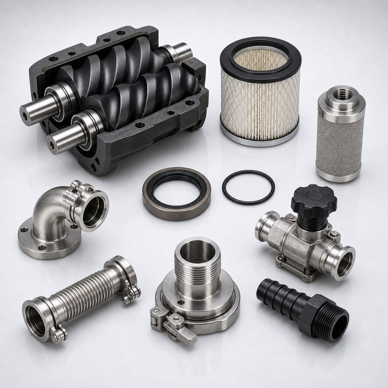 Vacuum pump parts