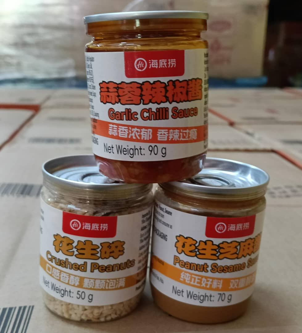 [罐]海底捞 蘸料小料HDL SAUCE[120BTL/CTN]