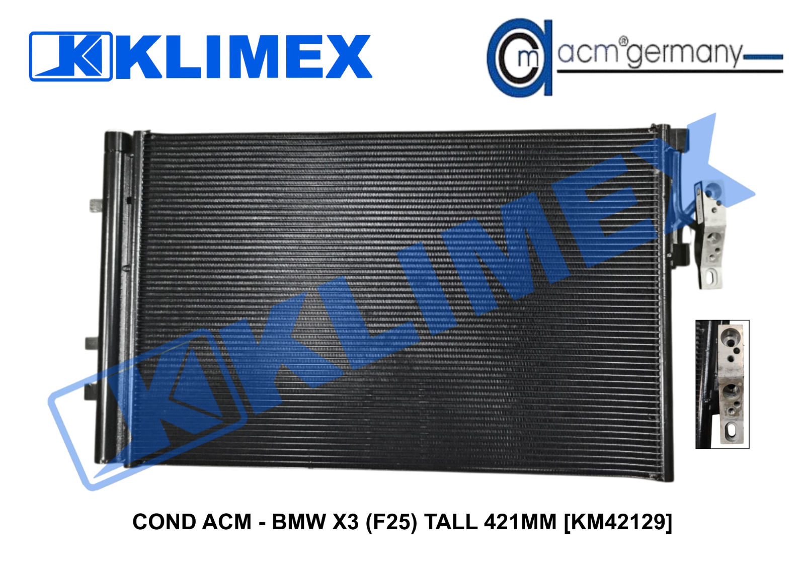 COND ACM - BMW X3 (F25) TALL 421MM [KM42129]