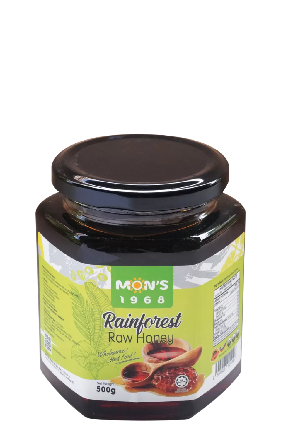 Mon's Rainforest Honey 500g