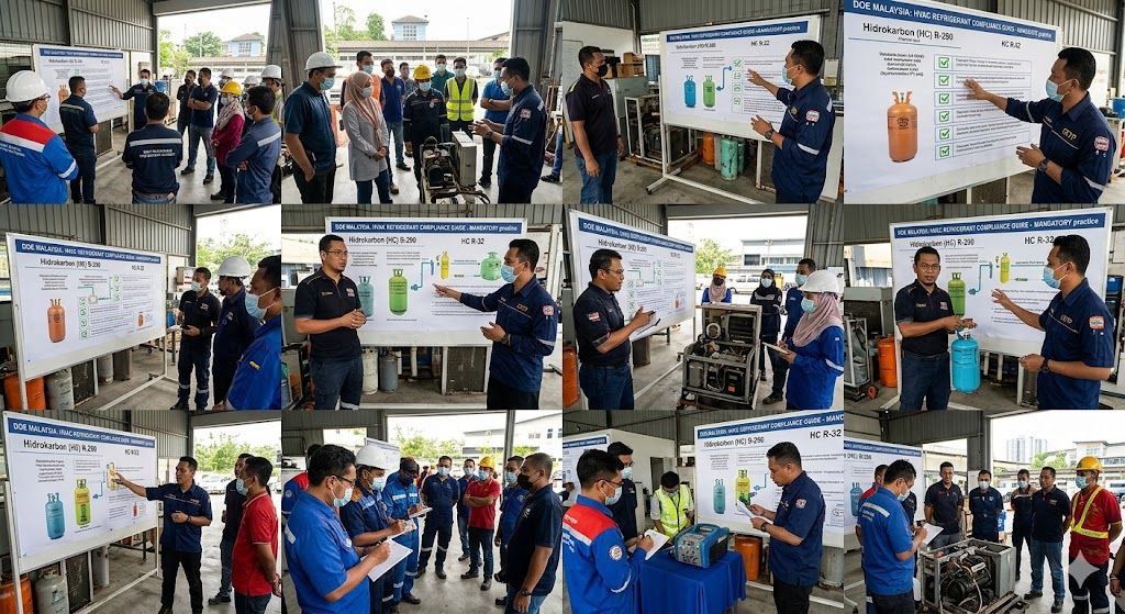 HVAC refrigerant compliance Malaysia